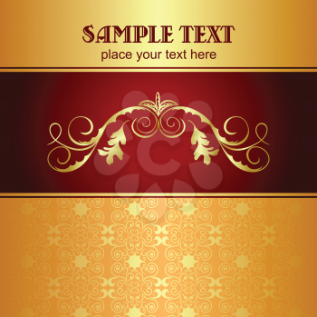 Royalty Free Clipart Image of a Template Design