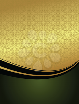 Royalty Free Clipart Image of a Luxury Background
