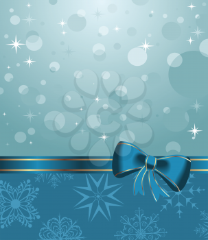 Illustration Christmas background or holiday packing - vector