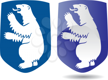 Royalty Free Clipart Image of Greenland Coat of Arms