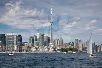 Royalty Free Photo of Downtown Toronto From the Lake