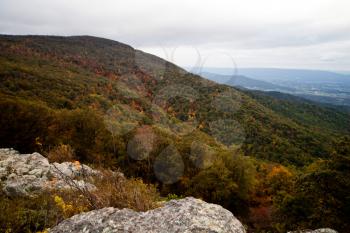 Royalty Free Photo of the Appalachian Mountains in Autumn