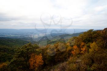 Royalty Free Photo of the Appalachian Mountains in Autumn