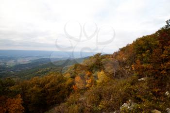 Royalty Free Photo of the Appalachain Mountains in Autumn
