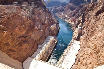 Royalty Free Photo of the Hoover Dam