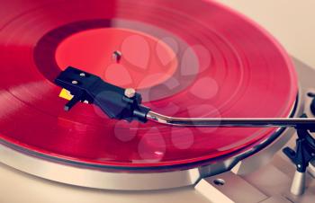 Analog Stereo Turntable Vinyl Record Player Tonearm