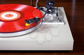 Analog Stereo Turntable Vinyl Record Player