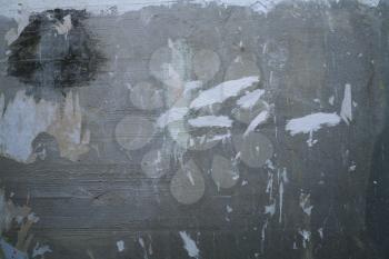 background of the obsolete gray concrete wall