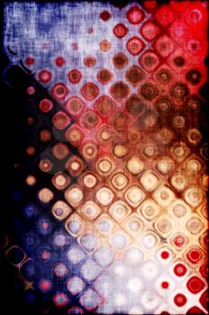 colorful background illustration of colored dots and blur