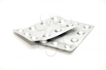 packaging of tablets on a white background