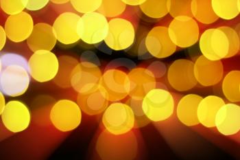 Defocused abstract red and yellow background