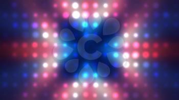 Abstract Colorful Halftone Raser Background