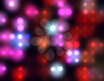 Abstract spots of lights