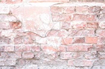 Grunge brick texture - old used wall