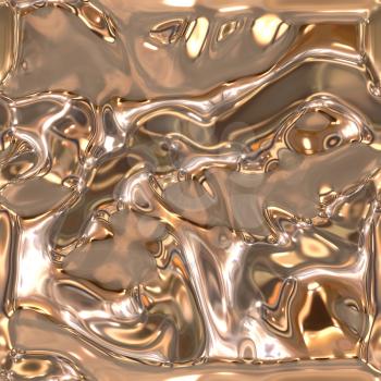 Seamless metallic liquid texture