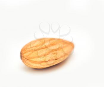 one almond closeup