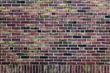 Vintage brick wall wallpaper pattern