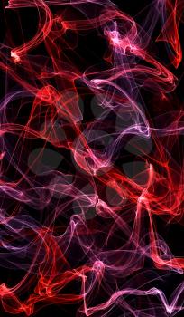 Wallpaper of a red and violet abstract lines