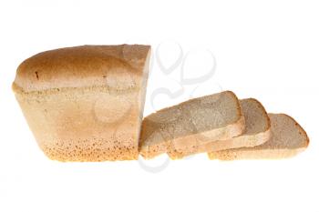 bread  isolated on white background                                    