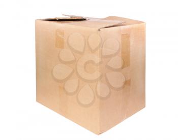Royalty Free Photo of a Cardboard Box