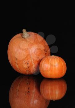 Royalty Free Photo of Two Pumpkins