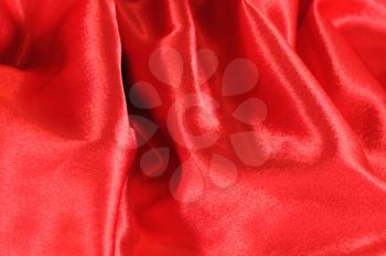 Royalty Free Photo of Red Silk