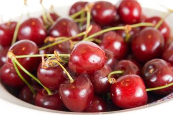 Royalty Free Photo of a Bowl of Cherries