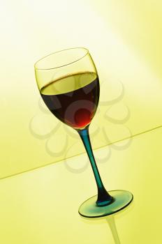 Royalty Free Photo of a Glass of Red Wine