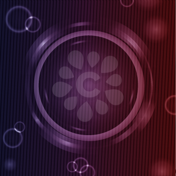 Royalty Free Clipart Image of an Abstract Background With Metallic Circles