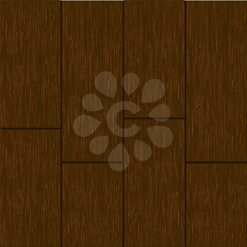 Royalty Free Clipart Image of a Rustic Wood Plank Background