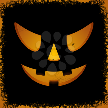 Royalty Free Clipart Image of a Halloween Border