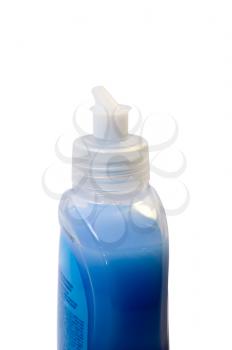 Royalty Free Photo of Detergent in a Plastic Bottle