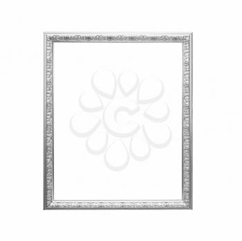 Royalty Free Photo of an Antique Silver Frame
