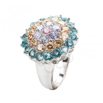 Royalty Free Photo of a Decorative Diamond Ring