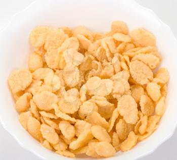 Royalty Free Photo of a Bowl of Cornflakes