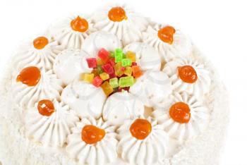 Royalty Free Photo of a Fruit Jelly Cake