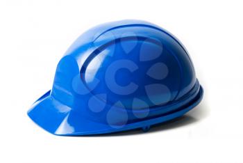 Royalty Free Photo of a Blue Hardhat