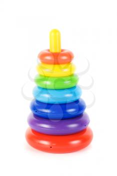 Royalty Free Photo of a Toy Pyramid