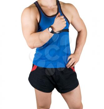 Royalty Free Photo of a Male Bodybuilder 