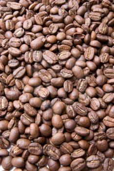 Royalty Free Photo of a Coffee Bean Background 