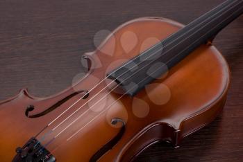 Royalty Free Photo of a Wooden Violin