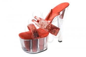Royalty Free Photo of a Red High Heel