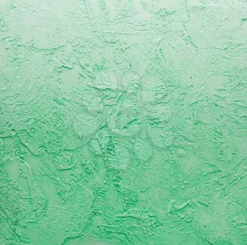 Royalty Free Photo of a Grunge Green Stone Wall 