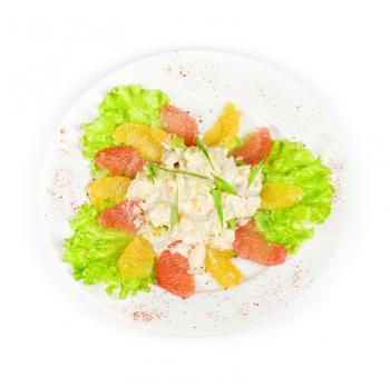 Royalty Free Photo of a Seafood Salad
