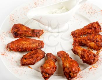Royalty Free Photo of Chicken Wings