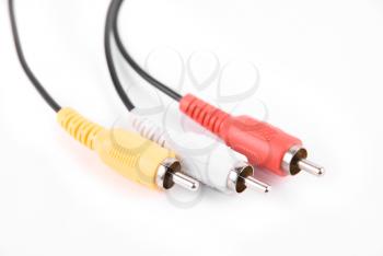 Royalty Free Photo of Audio Cables