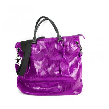 Royalty Free Photo of a Purple Handbag