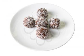 Royalty Free Photo of Chocolate Ball Cakes