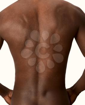 Royalty Free Photo of a Man's Back
