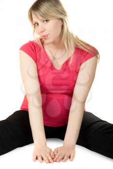 Royalty Free Photo of a Smiling Pregnant Woman